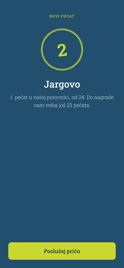 Novi pečat u digitalnoj putovnici
